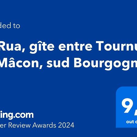 Gite La Rua, Entre Tournus Et Macon, Sud Bourgogne Montbellet Esterno foto