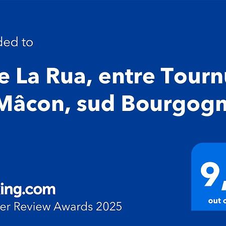 Gite La Rua, Entre Tournus Et Macon, Sud Bourgogne Montbellet Esterno foto