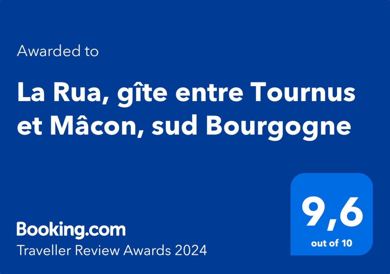 Gite La Rua, Entre Tournus Et Macon, Sud Bourgogne Montbellet Esterno foto