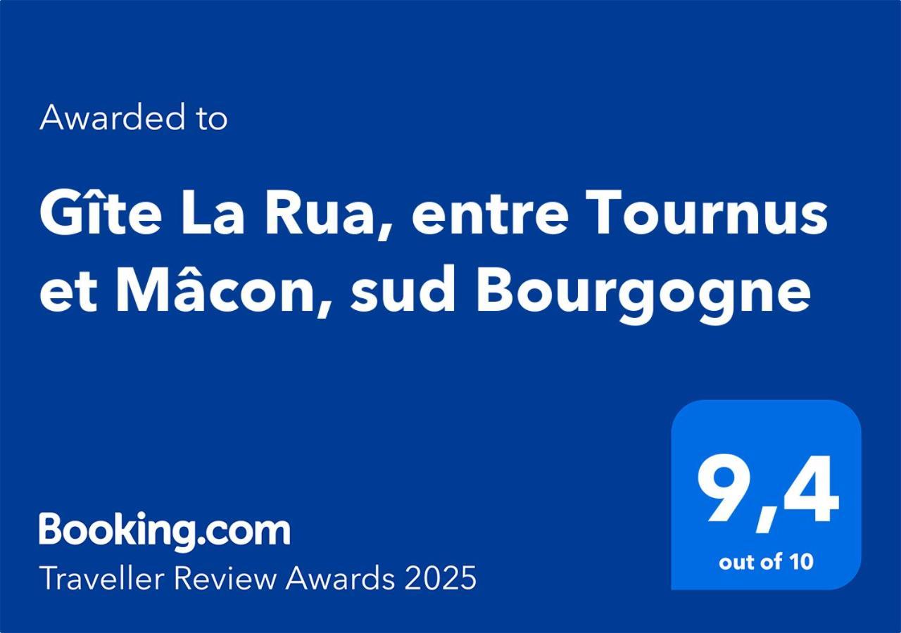 Gite La Rua, Entre Tournus Et Macon, Sud Bourgogne Montbellet Esterno foto